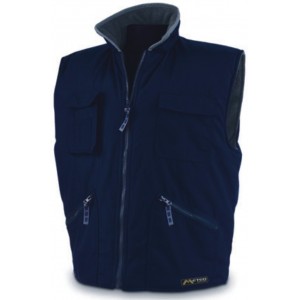 COLETE C/FORRO POLAR AZUL 288-VPA *